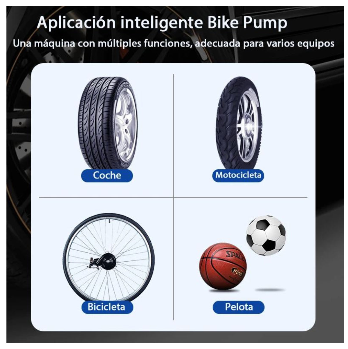 MIni Compresor TurboAir | Infla cualquier llanta en minutos, sin esfuerzo