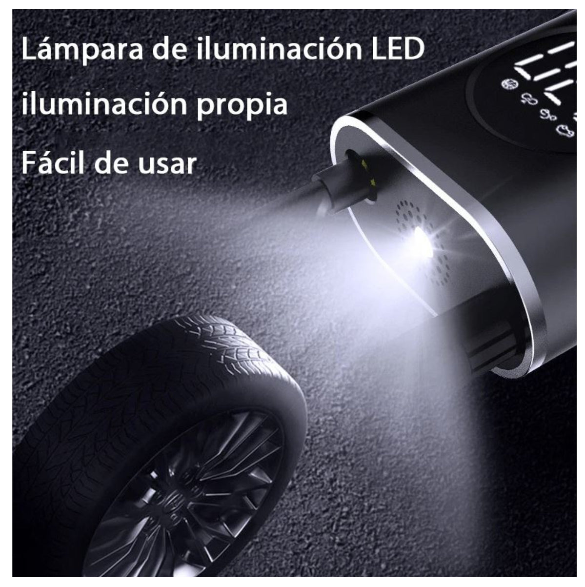 MIni Compresor TurboAir | Infla cualquier llanta en minutos, sin esfuerzo